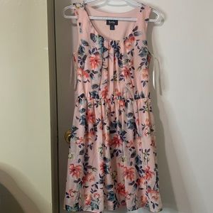 BY & BY Floral Print Tank Top Dress Size S